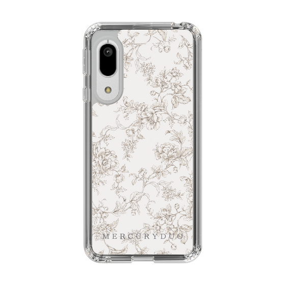 Slim Protection Case［ MERCURYDUO - ToneFlower - Beige ］