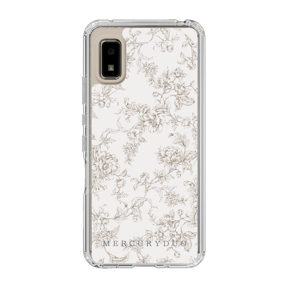 Slim Protection Case［ MERCURYDUO - ToneFlower - Beige ］