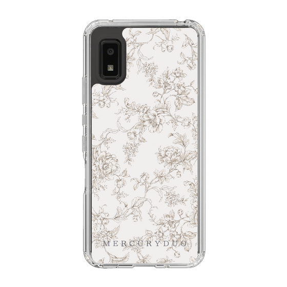 Slim Protection Case［ MERCURYDUO - ToneFlower - Beige ］