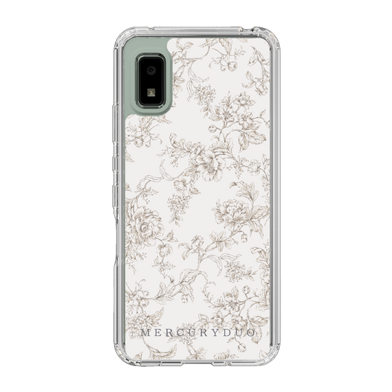 Slim Protection Case［ MERCURYDUO - ToneFlower - Beige ］