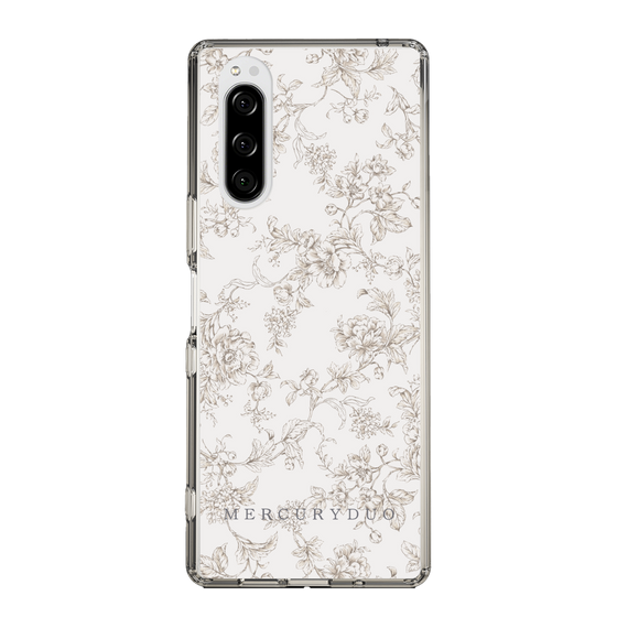Slim Protection Case［ MERCURYDUO - ToneFlower - Beige ］
