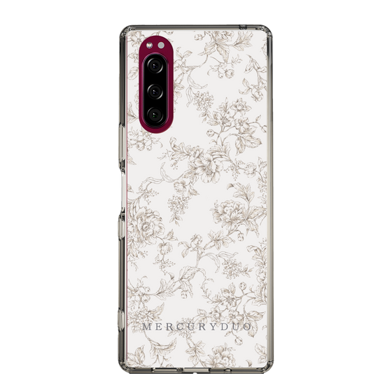 Slim Protection Case［ MERCURYDUO - ToneFlower - Beige ］