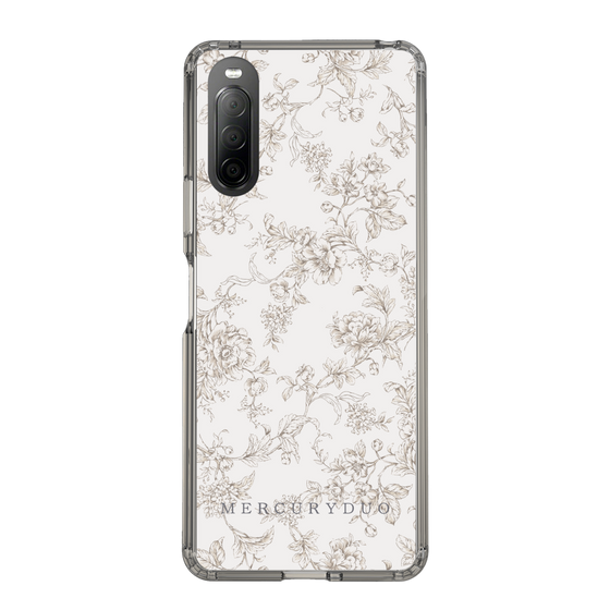 Slim Protection Case［ MERCURYDUO - ToneFlower - Beige ］