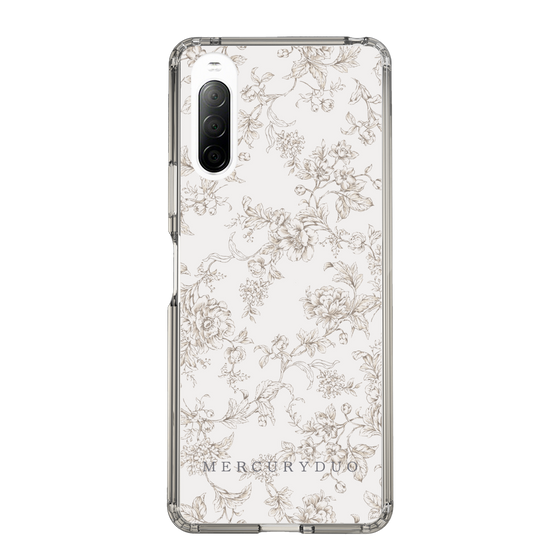 Slim Protection Case［ MERCURYDUO - ToneFlower - Beige ］