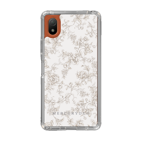 Slim Protection Case［ MERCURYDUO - ToneFlower - Beige ］