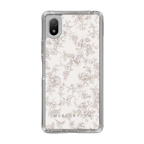 Slim Protection Case［ MERCURYDUO - ToneFlower - Beige ］
