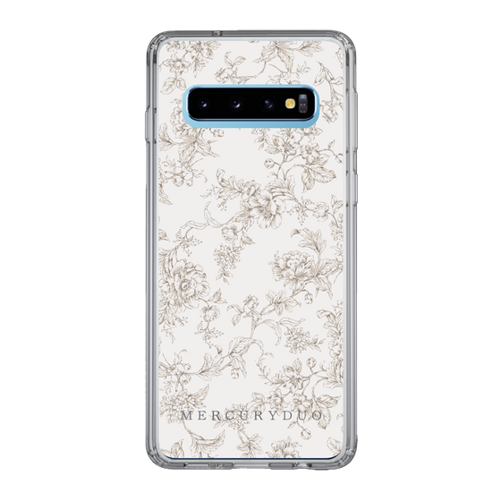 Slim Protection Case［ MERCURYDUO - ToneFlower - Beige ］
