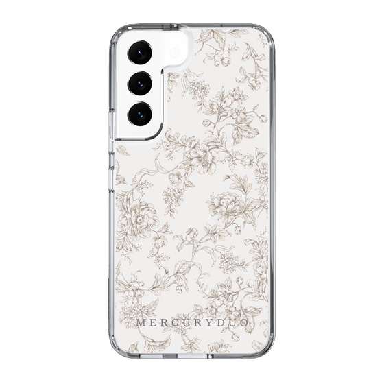Slim Protection Case［ MERCURYDUO - ToneFlower - Beige ］