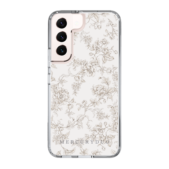 Slim Protection Case［ MERCURYDUO - ToneFlower - Beige ］