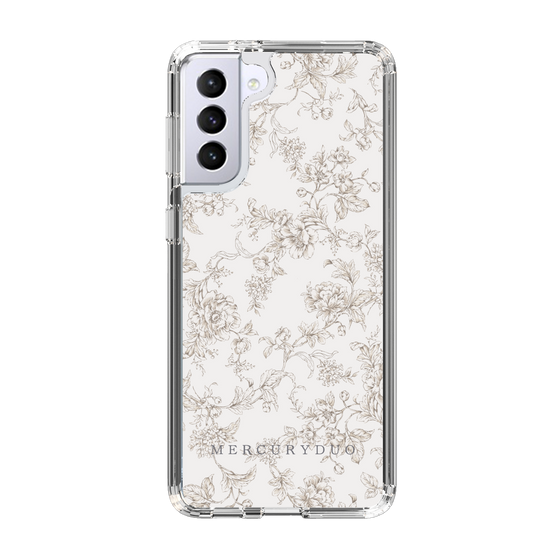 Slim Protection Case［ MERCURYDUO - ToneFlower - Beige ］