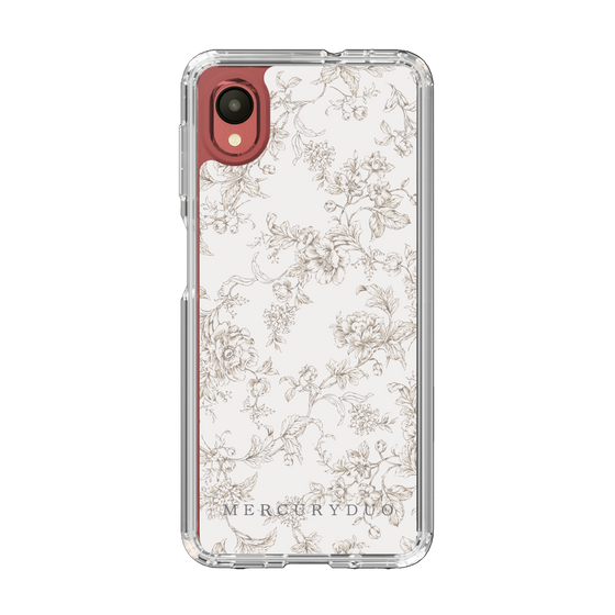 Slim Protection Case［ MERCURYDUO - ToneFlower - Beige ］