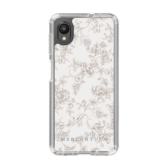 Slim Protection Case［ MERCURYDUO - ToneFlower - Beige ］