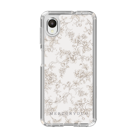 Slim Protection Case［ MERCURYDUO - ToneFlower - Beige ］