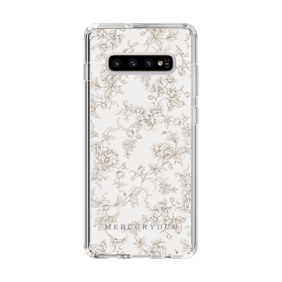 Slim Protection Case［ MERCURYDUO - ToneFlower - Beige ］
