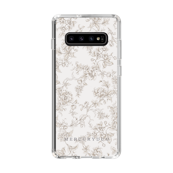 Slim Protection Case［ MERCURYDUO - ToneFlower - Beige ］