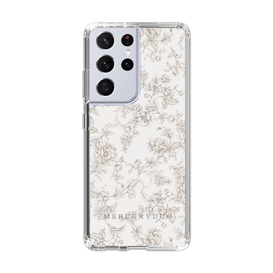 Slim Protection Case［ MERCURYDUO - ToneFlower - Beige ］