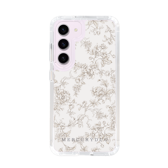 Slim Protection Case［ MERCURYDUO - ToneFlower - Beige ］