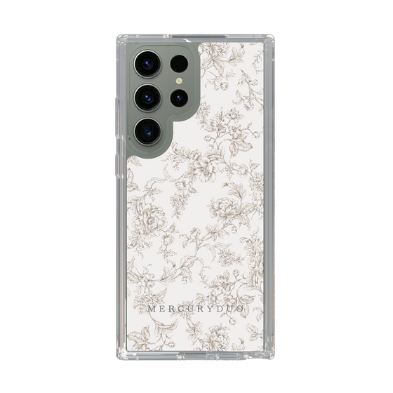 Slim Protection Case［ MERCURYDUO - ToneFlower - Beige ］