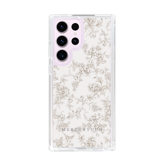 Slim Protection Case［ MERCURYDUO - ToneFlower - Beige ］