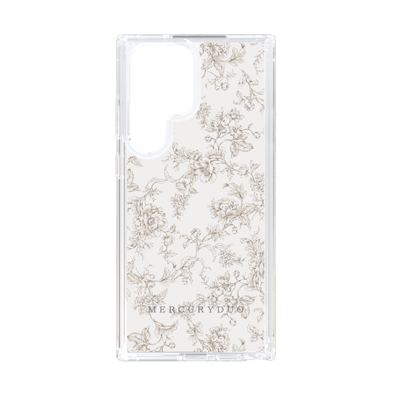 Slim Protection Case［ MERCURYDUO - ToneFlower - Beige ］