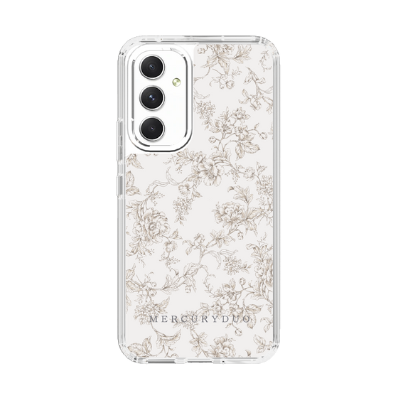 Slim Protection Case［ MERCURYDUO - ToneFlower - Beige ］