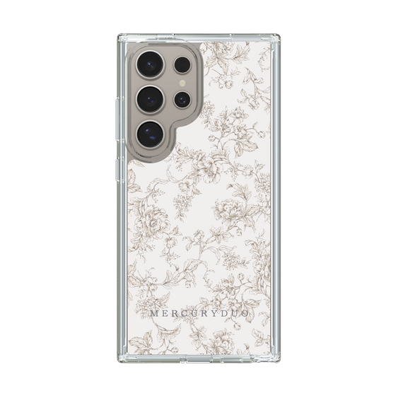 Slim Protection Case［ MERCURYDUO - ToneFlower - Beige ］