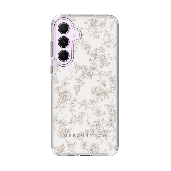 Slim Protection Case［ MERCURYDUO - ToneFlower - Beige ］