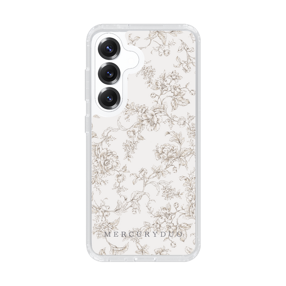 Slim Protection Case［ MERCURYDUO - ToneFlower - Beige ］
