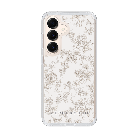 Slim Protection Case［ MERCURYDUO - ToneFlower - Beige ］
