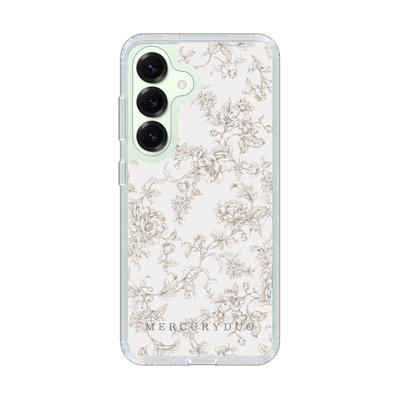Slim Protection Case［ MERCURYDUO - ToneFlower - Beige ］