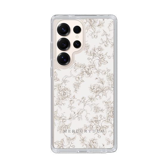 Slim Protection Case［ MERCURYDUO - ToneFlower - Beige ］