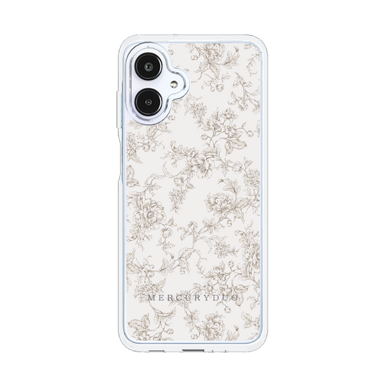 Slim Protection Case［ MERCURYDUO - ToneFlower - Beige ］