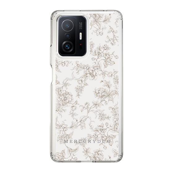 Slim Protection Case［ MERCURYDUO - ToneFlower - Beige ］