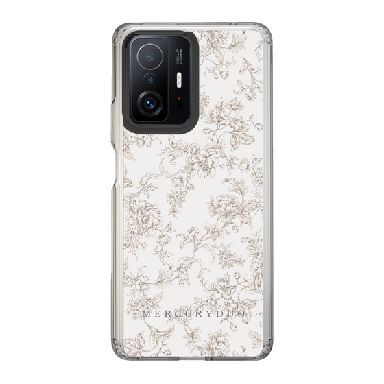 Slim Protection Case［ MERCURYDUO - ToneFlower - Beige ］