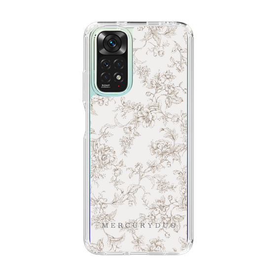 Slim Protection Case［ MERCURYDUO - ToneFlower - Beige ］