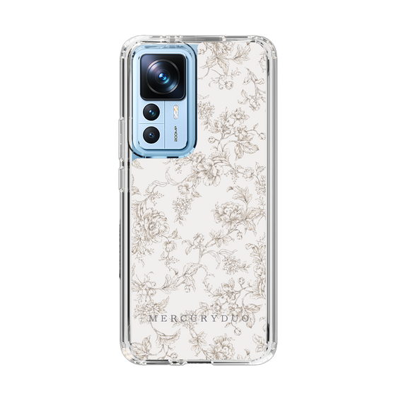 Slim Protection Case［ MERCURYDUO - ToneFlower - Beige ］
