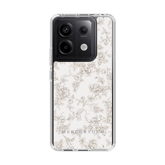 Slim Protection Case［ MERCURYDUO - ToneFlower - Beige ］