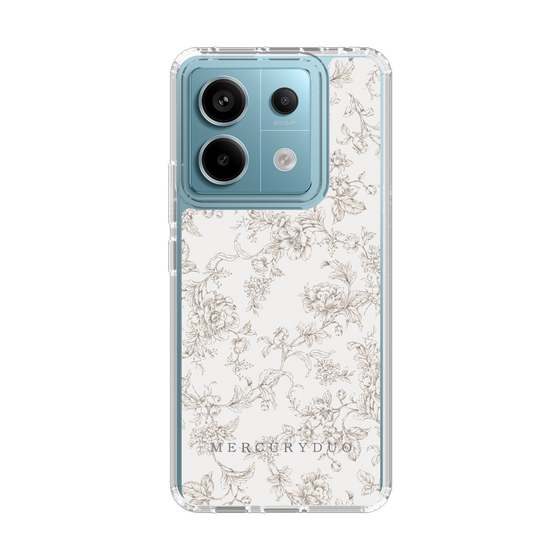 Slim Protection Case［ MERCURYDUO - ToneFlower - Beige ］