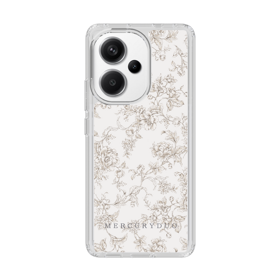 Slim Protection Case［ MERCURYDUO - ToneFlower - Beige ］