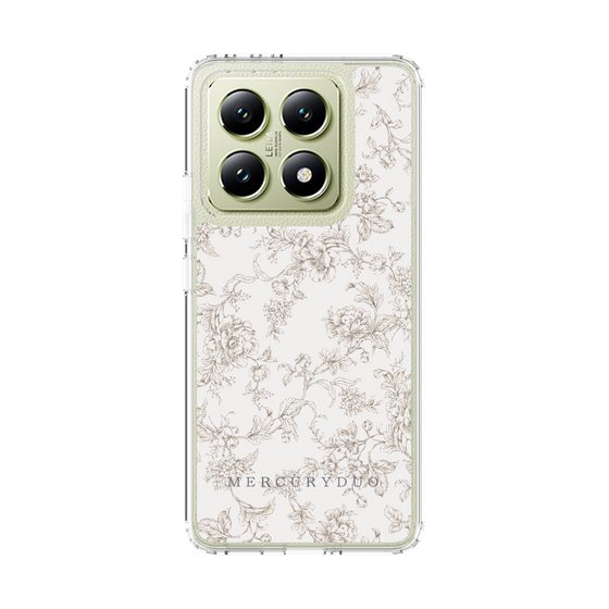 Slim Protection Case［ MERCURYDUO - ToneFlower - Beige ］