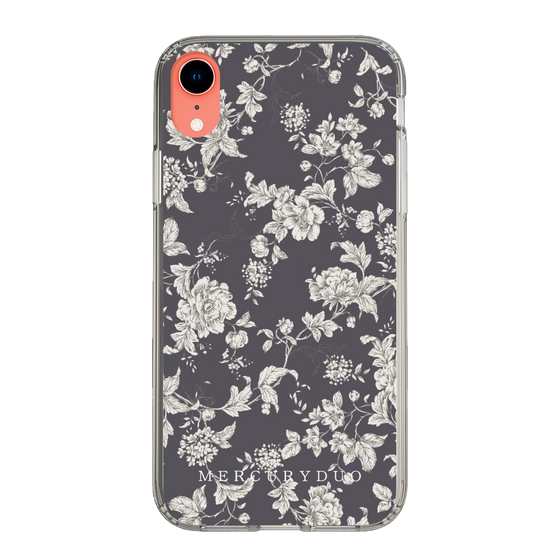 Slim Protection Case［ MERCURYDUO - ToneFlower - Grey ］