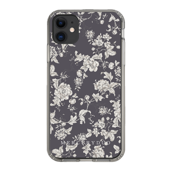 Slim Protection Case［ MERCURYDUO - ToneFlower - Grey ］