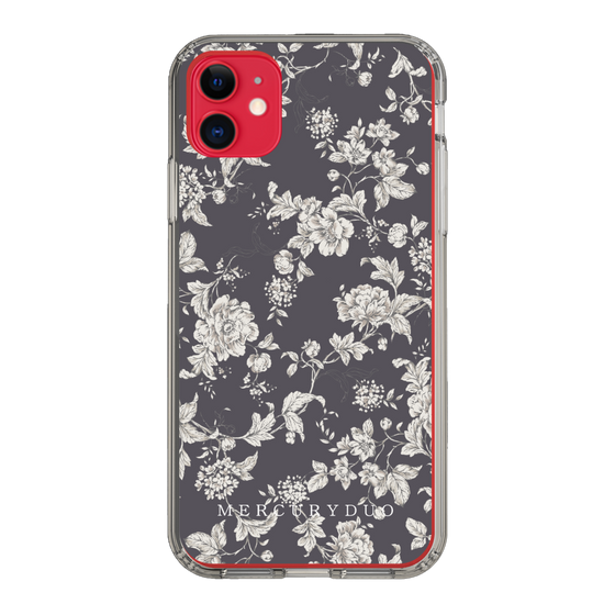 Slim Protection Case［ MERCURYDUO - ToneFlower - Grey ］