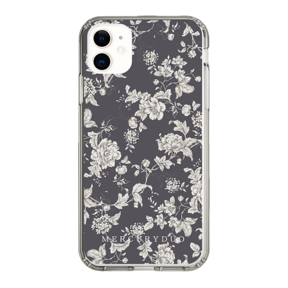 Slim Protection Case［ MERCURYDUO - ToneFlower - Grey ］