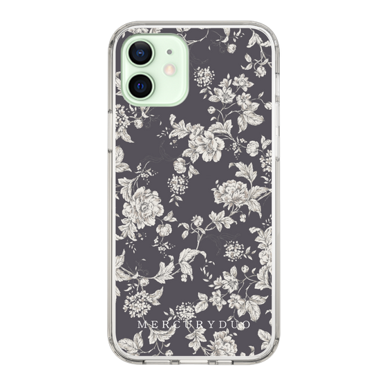 Slim Protection Case［ MERCURYDUO - ToneFlower - Grey ］