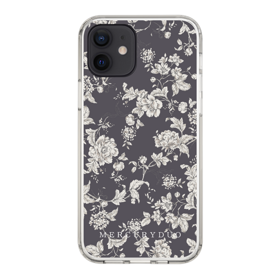 Slim Protection Case［ MERCURYDUO - ToneFlower - Grey ］