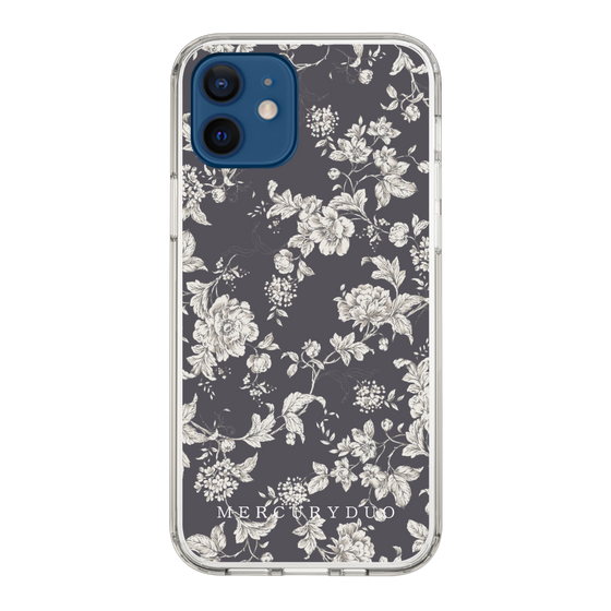 Slim Protection Case［ MERCURYDUO - ToneFlower - Grey ］