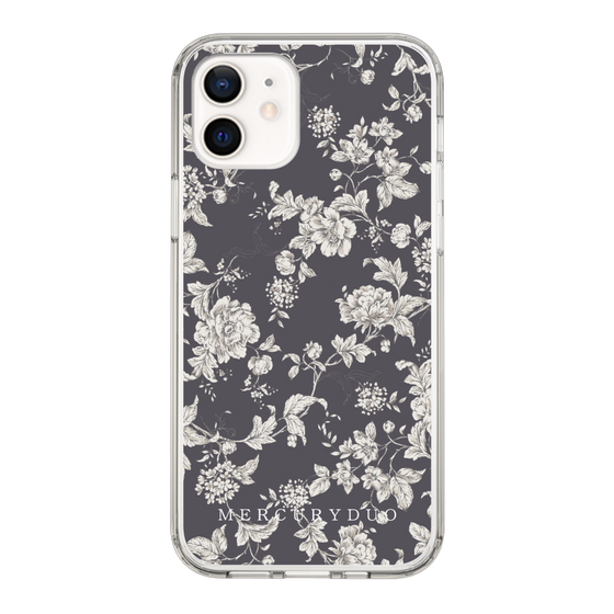 Slim Protection Case［ MERCURYDUO - ToneFlower - Grey ］