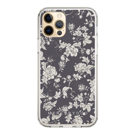 Slim Protection Case［ MERCURYDUO - ToneFlower - Grey ］