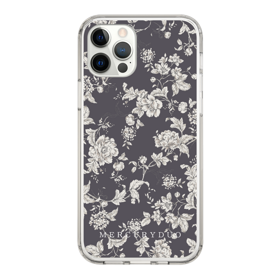 Slim Protection Case［ MERCURYDUO - ToneFlower - Grey ］